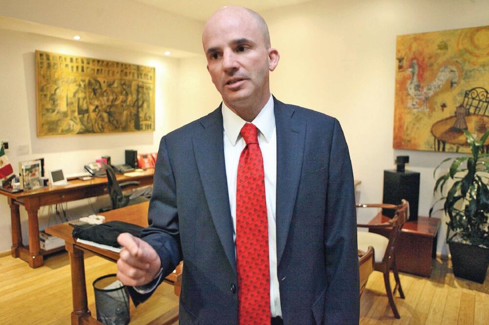 José Antonio González Anaya, secretario de Hacienda, se reunió el martes con presidentes de organismos empresariales para revisar el tema. (ARCHIVO EL UNIVERSAL)