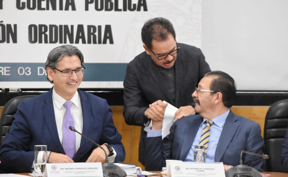 Ignacio Mier en la reunión de la Comisión de presupuesto en la Cámara de Diputados. Foto: Eduardo Castañeda/EL UNIVERSAL