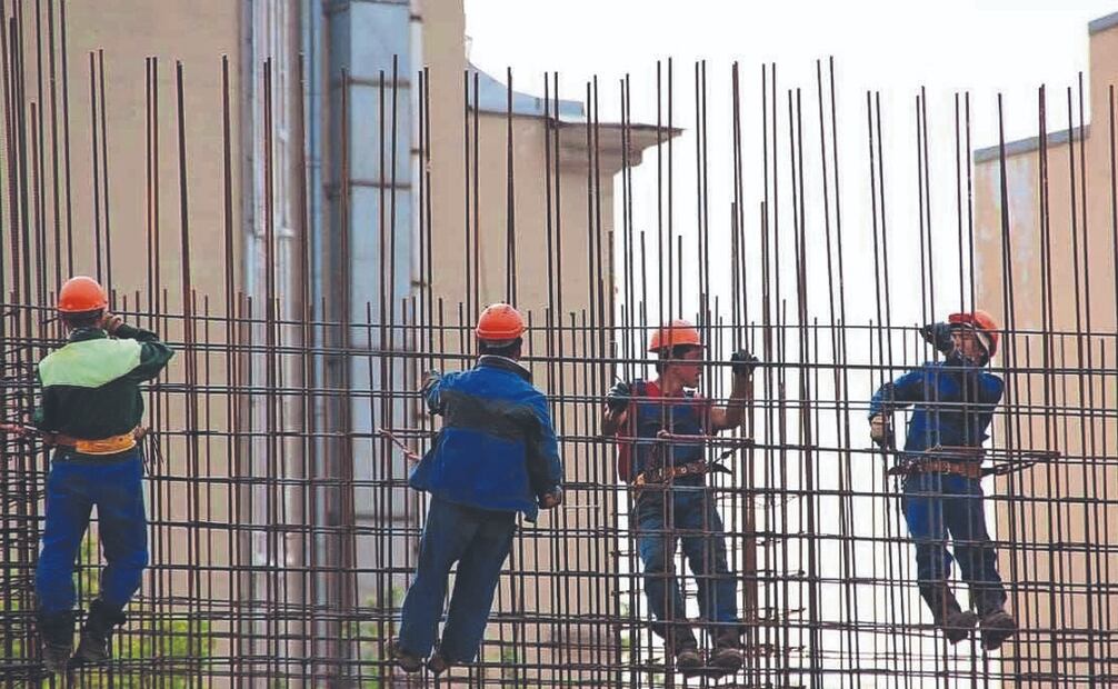 El sector de la construcción reportó una contracción de 1.9 unidades. Foto: archivo 