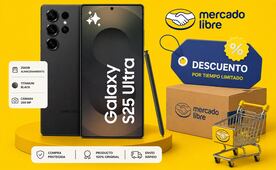 Mercado Libre pone en descuento el Samsung Galaxy S25 Ultra; disfruta de calidad-precio con este dispositivo