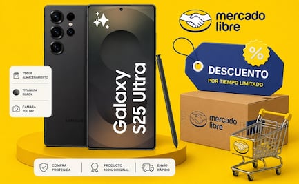 Mercado Libre pone en descuento el Samsung Galaxy S25 Ultra; disfruta de calidad-precio con este dispositivo