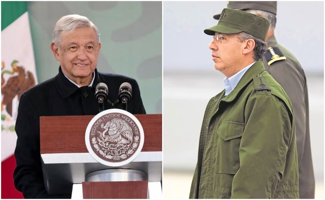 López Obrador afirmó que está “bien definida la frontera, pintada la raya” entre la delincuencia y las autoridades. Foto: Presidencia / AP