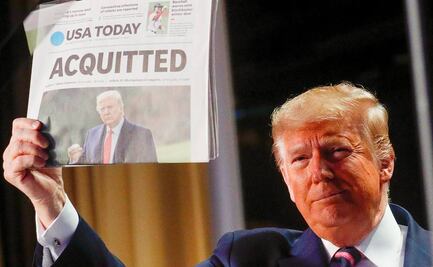 Trump dice que fue sometido a "terrible calvario" que dañó a EU en juicio político 