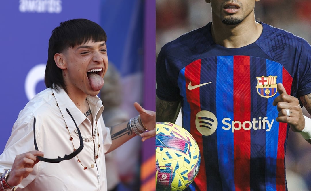 Peso Pluma podría llegar a la playera del Barcelona