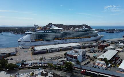 Cruceros dejan derrama económica de 486 mdp en Mazatlán; han registrado un flujo de más de 303 mil visitantes vía marítima