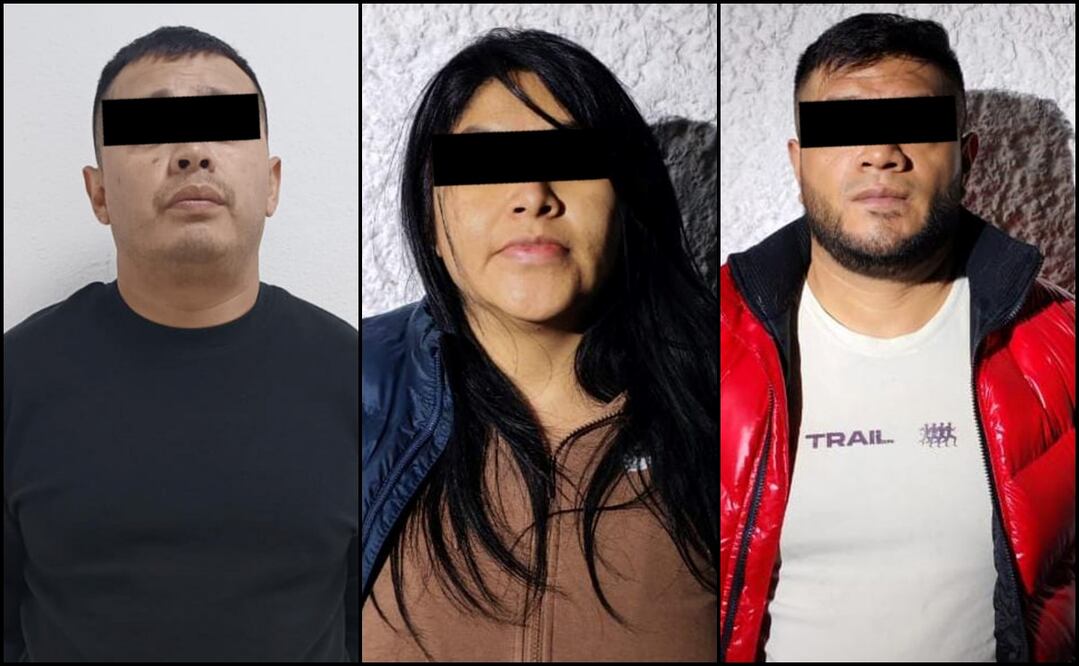 Efectivos de la SSC detuvieron a Ricardo Méndez Huerta, alias “El Pato” de 35 años, y a Anahí López Flores, de 32 años, quienes forman parte de la célula delictiva “Cártel 2 de Abril”, perteneciente al grupo “La Anti Unión”. Foto: Especial