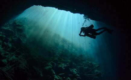 Hallan caverna en cenote Xlacah, de Dzibilchaltún