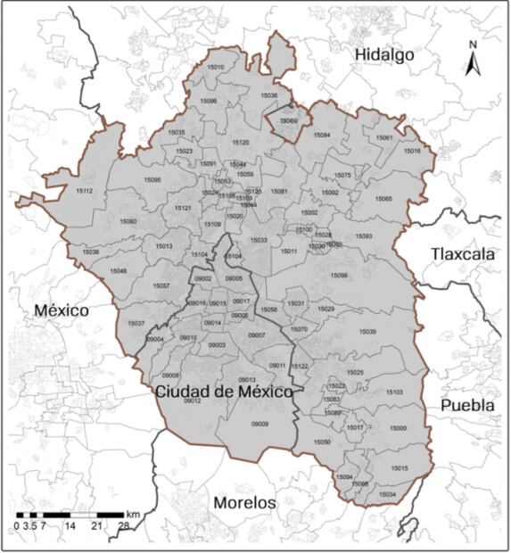 Six criminal organizations operate in Mexico City, the State of Mexico, and Hidalgo