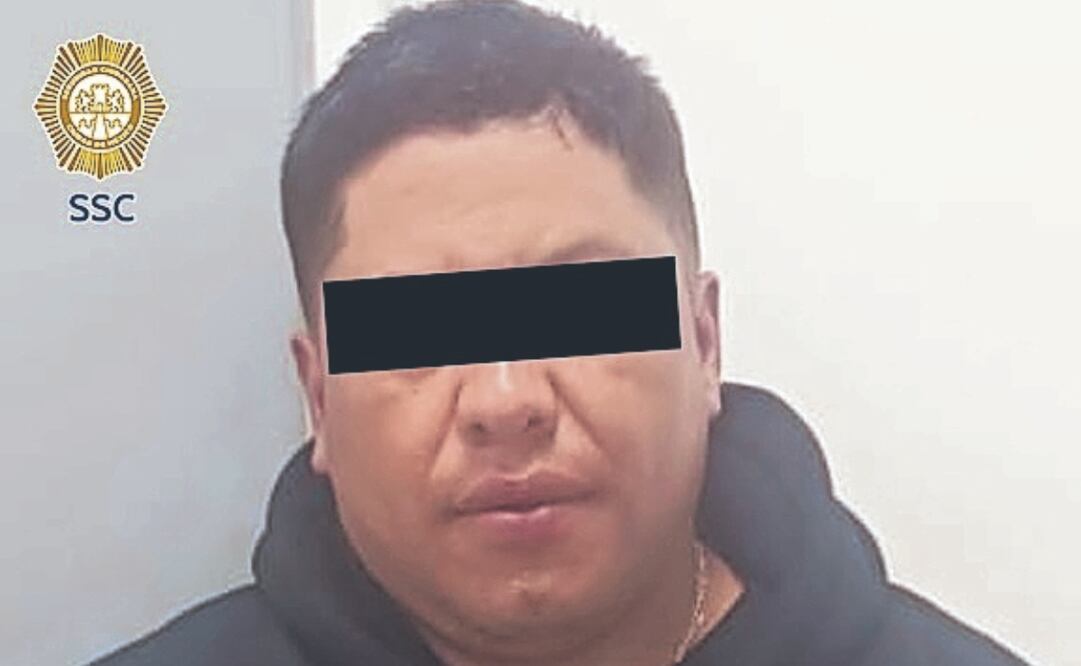 Óscar Yáñez fue detenido circulando en un auto robado. Foto Especial