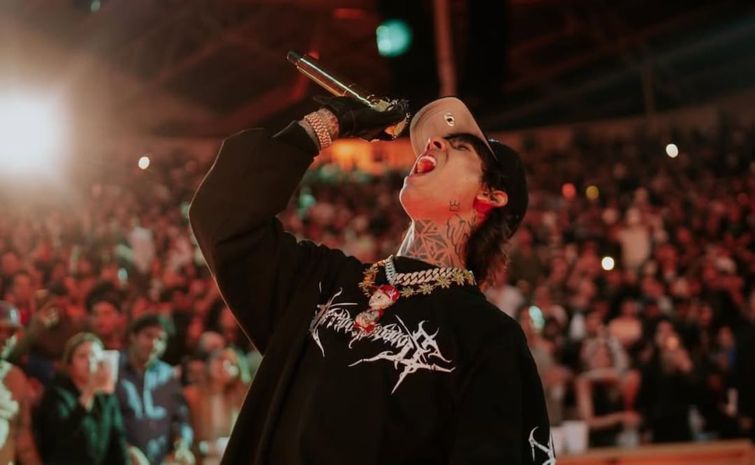 Natanael Cano protagonizó una pelea durante festival. Foto: @natanael_cano (Instagram)