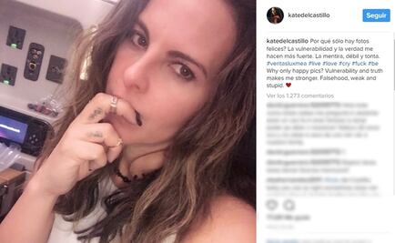 Kate del Castillo y su foto triste