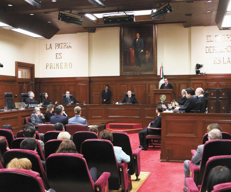 Los ministros analizarán un amparo contra el Código Nacional de Procedimientos Civiles y Familiares. ARCHIVO EL UNIVERSAL