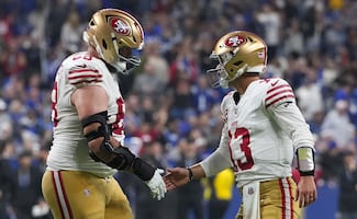Brock Purdy lanza cinco pases de anotación en victoria de los 49ers sobre Colts
