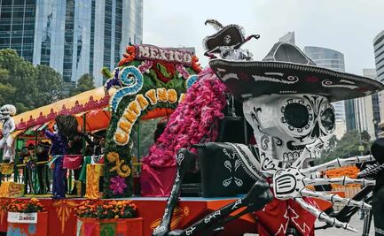Esta es la ruta del Desfile de Día de Muertos 2021 en CDMX
