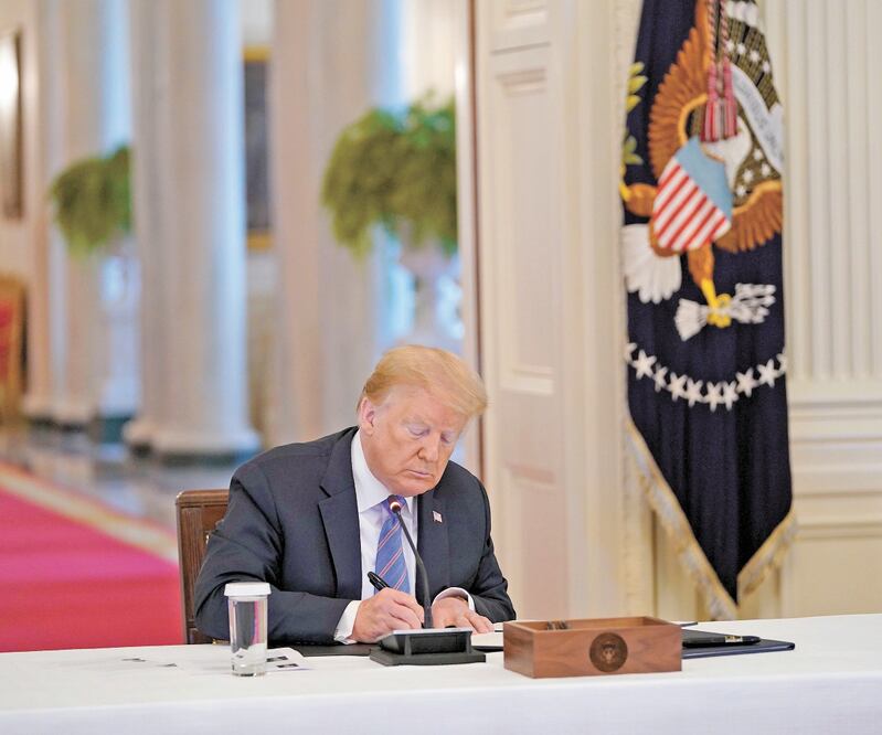 Aunque con el presidente Donald Trump se ha incrementado el aislacionismo de Estados Unidos, gobiernos anteriores ya criticaban a las organizaciones internacionales que iban en contra de sus intereses. Foto: EFE