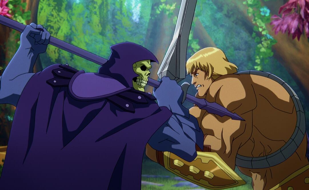 Skeletor y He-Man. Foto: Twitter