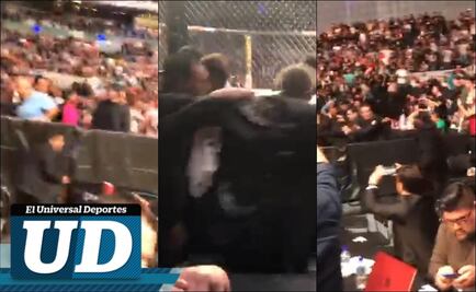 Afición agrede a peleadores de la UFC en la Arena Ciudad de México