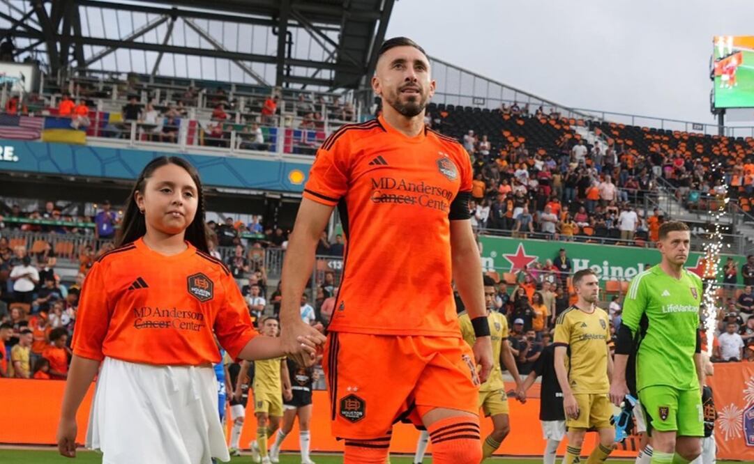 Herrera defendiendo la camiseta del Dynamo / Foto: Instagram Héctor Herrera