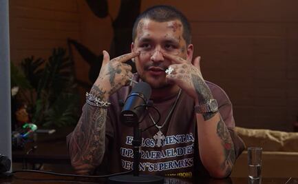 Christian Nodal sufre con las inyecciones que le ponen para borrarse los tatuajes del rostro: "es muy doloroso"