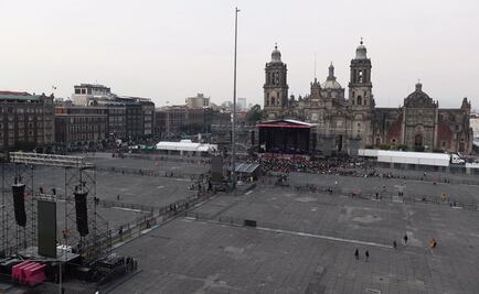 Abren acceso al Zócalo para concierto del Potrillo