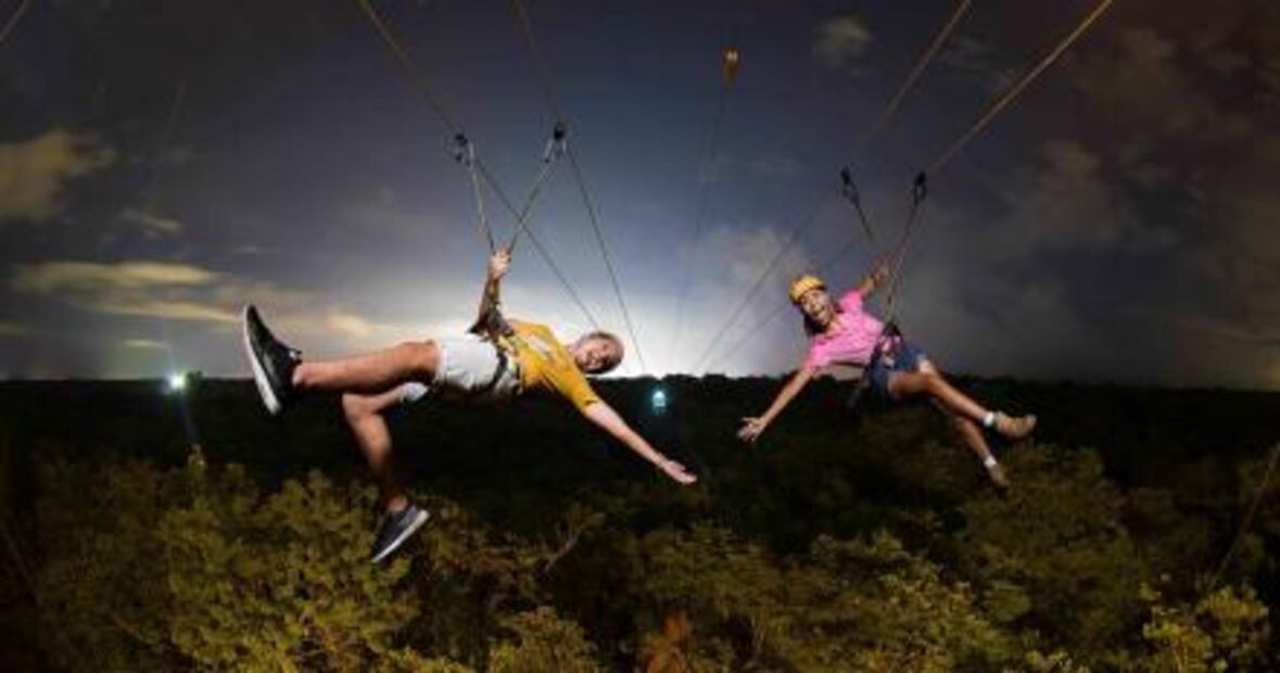 Riviera Maya estrena recorrido nocturno en la selva
