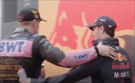 El emotivo gesto que tuvo Checo Pérez con pilotos de la Fórmula 2