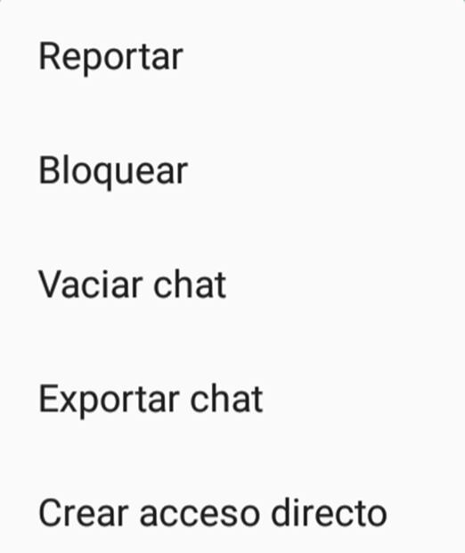 La forma de enviar un chat completo de WhatsApp