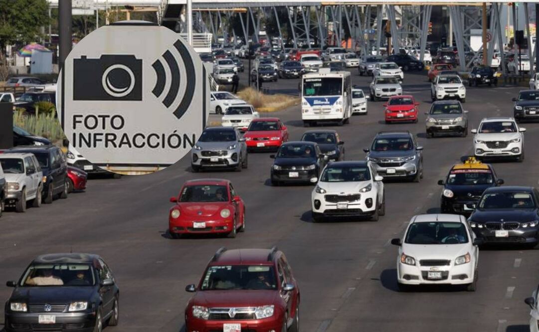 Fotomultas podrían regresar para 2025 en CDMX (05/12/2024). Foto: Fotoarte/ EL UNIVERSAL