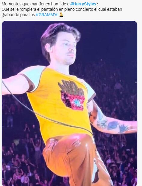 Harry Styles rompe sus pantalones frente a su crush Jennifer Aniston