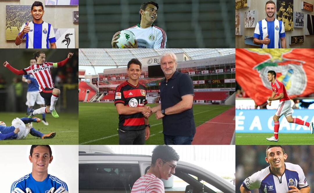 Los nueve mexicanos de la Champions. Especial