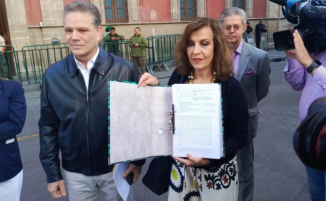 María Elena Pérez-Jaen y Arturo Castagné. Foto: Pedro Villa y Caña. EL UNIVERSAL