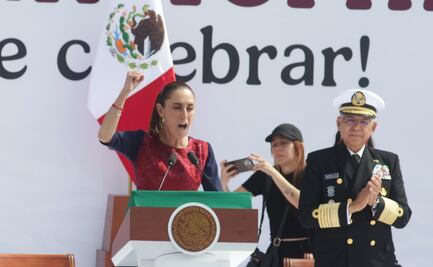 Por más campañas y alianzas en el extranjero, "no vencerán al pueblo de México ni a su Presidenta": Sheinbaum; celebra "7 Años de Transformación"
