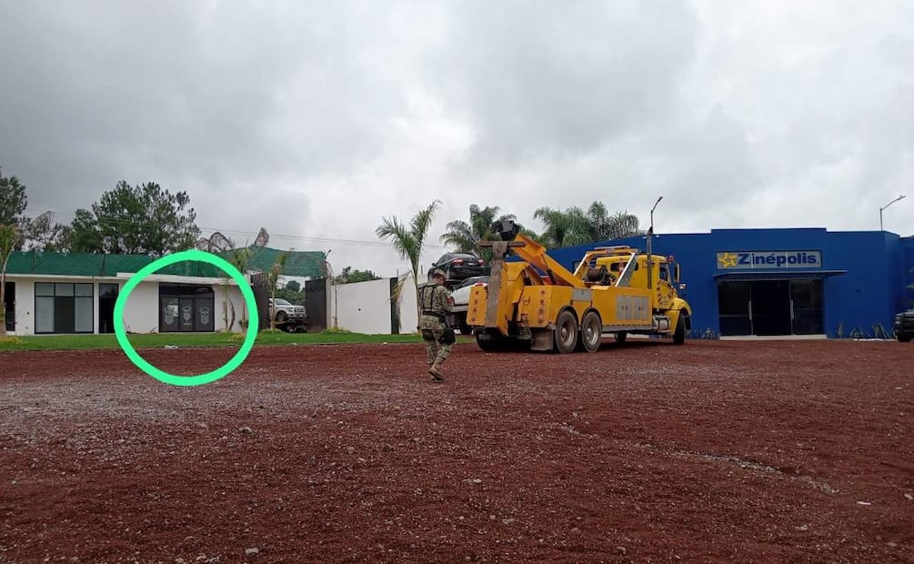 Ejército y FGR catean rancho de "El Barbas", líder del CJNG en Michoacán (20/06/2025). Foto: Especial