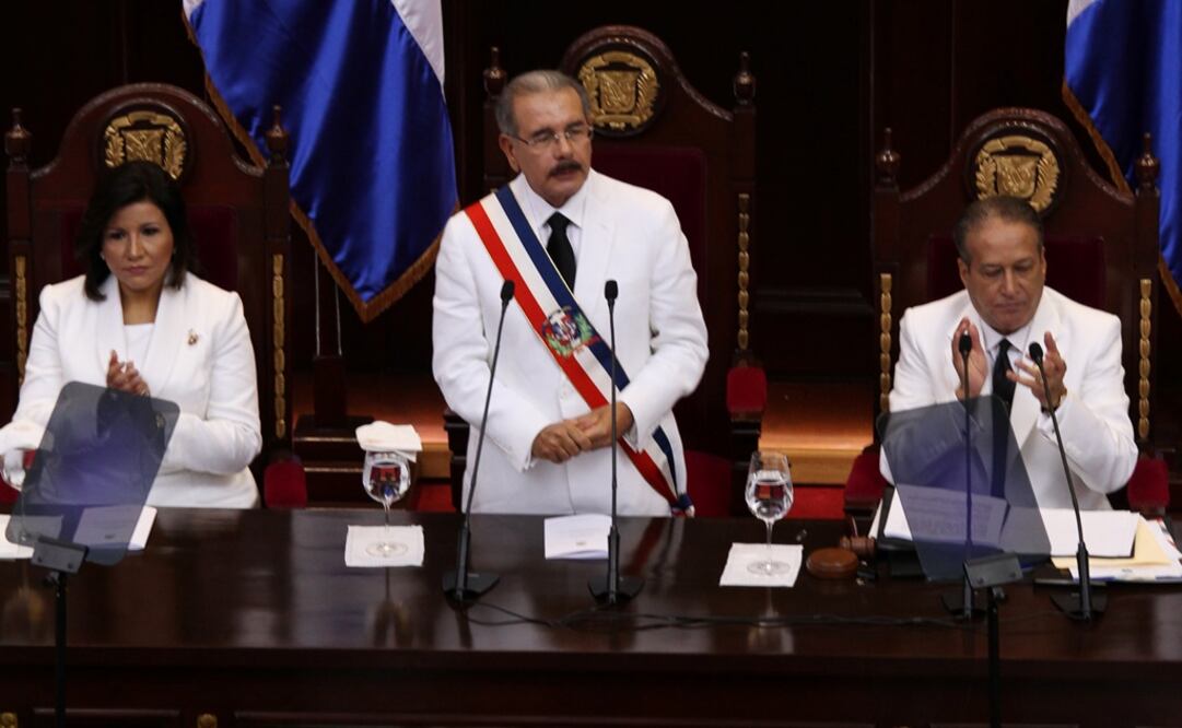 Juramentación de Danilo Medina en su segundo mandato (Foto: Reuters)