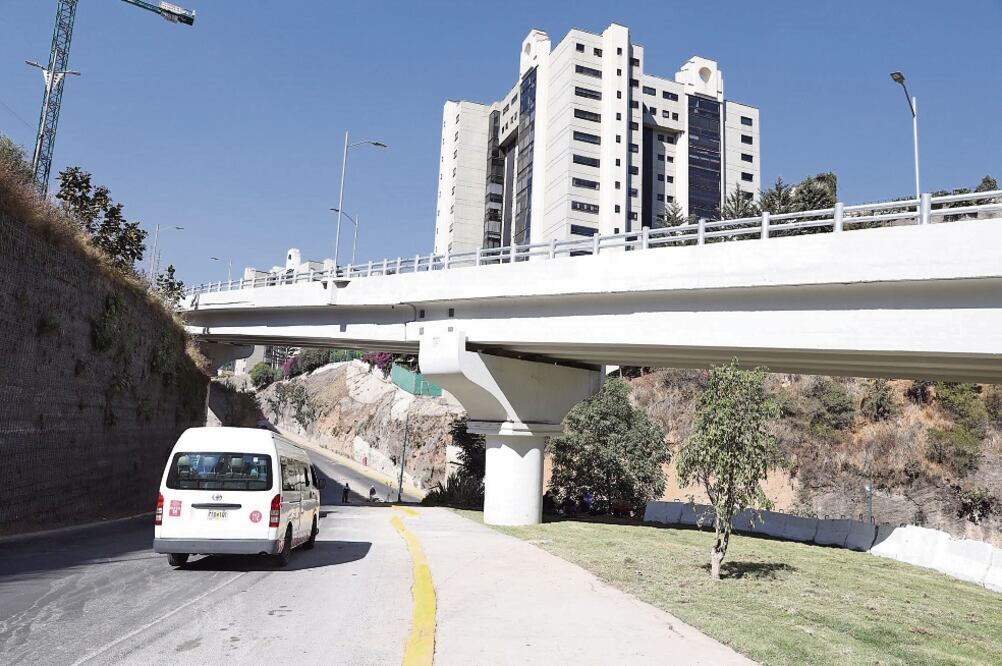 El circuito en la zona de Interlomas en Huixquilucan busca darle movilidad a la población que vive actualmente en dicha zona urbana del Estado de México, informan autoridades. Foto: ESPECIAL