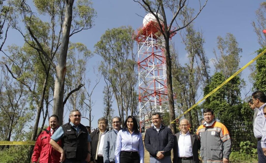 El nuevo radar, para el cual se destinó una inversión de 24.8 millones de pesos, se encuentra ubicado en el Cerro de la Estrella, en la delegación Iztapalapa (Foto: Especial)