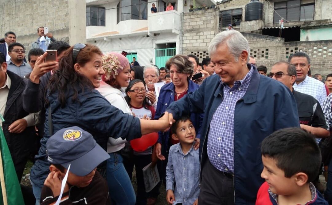 En Ecatzingo, el tabasqueño afirmó que se tiene que hacer mucha conciencia para que no se venda la dignidad. /Especial