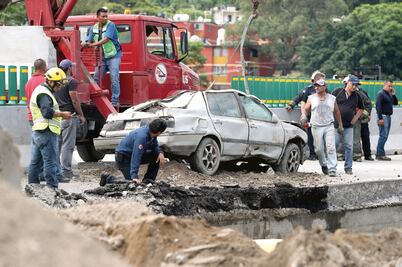 Constructoras reparan daño por muertes en Paso Exprés