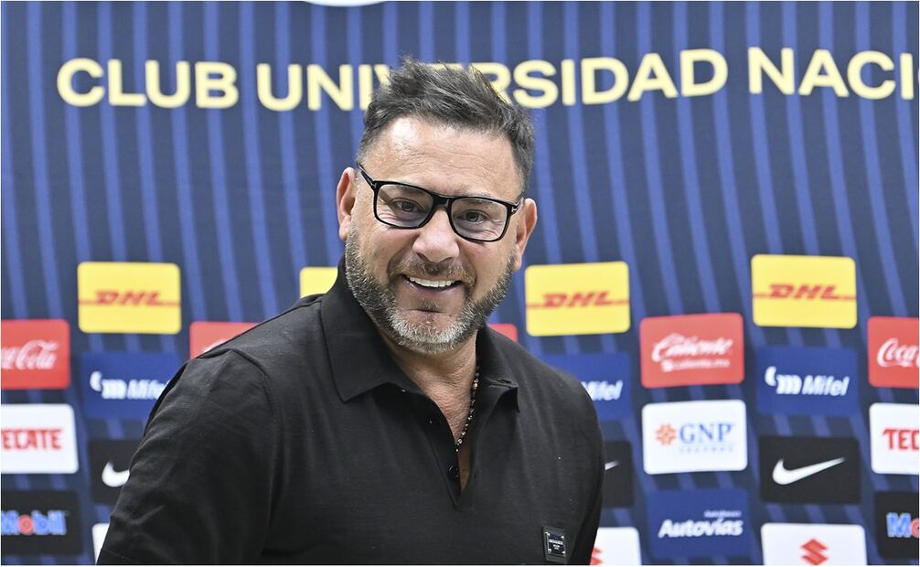 FOTO: IMAGO7 - Antonio Mohamed en su presentación con Pumas