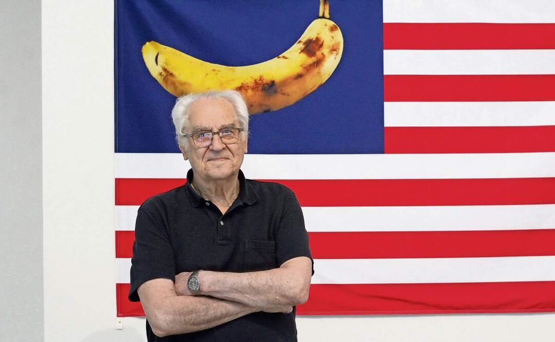 Al ver su obra reunida, Camnitzer dice no arrepentirse de sus creaciones. Foto: Fernanda Zamora / EL UNIVERSAL