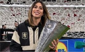 Ella es Elisa Ceñal, nutrióloga mexicana del Aston Villa campeón de la Europa League