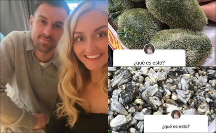Colleen, esposa de Aaron Ramsey, quedó sorprendida con la comida mexicana; "¿Qué es esto?" 