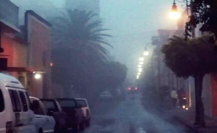 "Envuelve" neblina a municipios de Aguascalientes