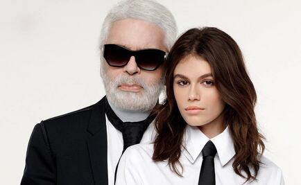 Así es la colaboración de Kaia Gerber para Karl Lagerfeld