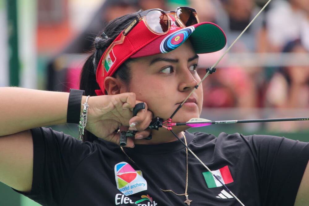 Dafne Quintero en la Copa del Mundo de Tiro con Arco - Foto: Omar Contreras/EL UNIVERSAL