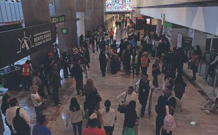 AICM deja de transportar a 410 mil usuarios en 2025 