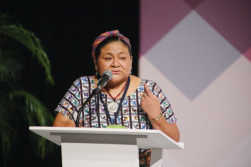 La premio Nobel de la Paz, expresó preocupación por la criminalización a la libertad de expresión en toda América Latina. Foto: BERNANDINO HERNÁNDEZ / CUARTOSCURO