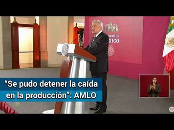 Se ha podido “levantar de la quiebra” a Pemex: AMLO