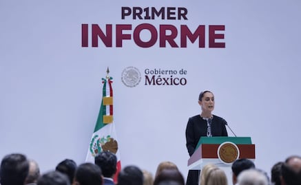Sheinbaum destaca reforma judicial y relación con EU; primer informe de gobierno en Palacio Nacional