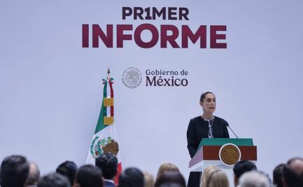 Sheinbaum destaca reforma judicial y relación con EU; primer informe de gobierno en Palacio Nacional